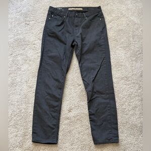 Banana Republic Men's Black Slim Fit Travel Jean